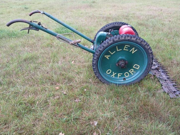 Antieke maaibalk vingerbalk messenbalk eenassige tractor, Tuin en Terras, Grasmaaiers, Gebruikt, Benzine-grasmaaier, 50 cm of meer