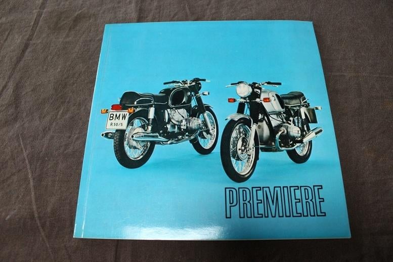 BMW 1969 Premiere R50/5 R60/5 R75/5 brochure, Ophalen of Verzenden, BMW