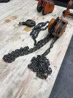 Handkettingtakel, Ophalen, Gebruikt, Handmatig