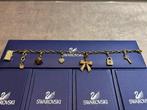 Swarovski bedelarmband goudkleurig, Ophalen of Verzenden, Zo goed als nieuw