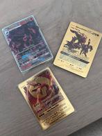 Pokemonkaarten goud 3 setjes zie foto, Ophalen of Verzenden, Zo goed als nieuw