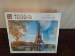 Eiffeltoren Parijs - King 1000 Stukjes Puzzel - Nieuw, Ophalen of Verzenden, 500 t/m 1500 stukjes, Nieuw, Legpuzzel