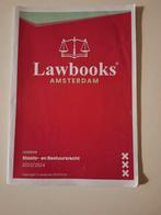 Lawbooks Lexbook Staats- en Bestuursrecht 2023/2024, Ophalen of Verzenden, Zo goed als nieuw, WO