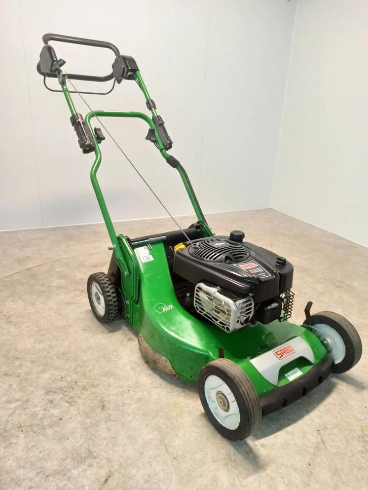 Sabo 54 PRO A Grasmaaier -1559, Tuin en Terras, Grasmaaiers, Gebruikt, Benzine-grasmaaier, 50 cm of meer, Cirkelmaaier, Mulchfunctie