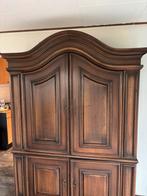 Antieke eikenhouten kast - Hoogte 203cm, Breedte 145cm, Ophalen of Verzenden