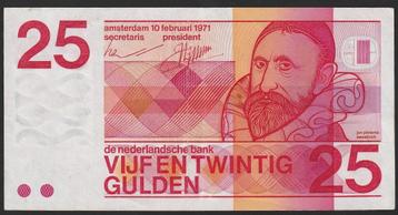 25 GLD biljet 1971 9996055425 (sweelinck) mooi exemplaar beschikbaar voor biedingen