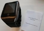LEMFO Q18 Bluetooth Smartwatch Black (NIEUW!!), Nieuw, Kunststof, Ophalen of Verzenden, Kunststof