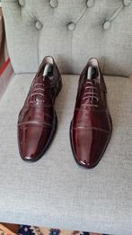 Ik verkoop elegante lakschoenen in bordeauxrood. Maat 42. Pr, Kleding | Heren, Schoenen, Overige kleuren, Onbekend, Ophalen of Verzenden