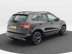 Skoda Karoq 1.5 TSi 150 Pk Automaat Sportline Business | Ada, Auto's, Stof, 4 cilinders, Zwart, 19 km/l