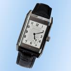 Jaeger LeCoultre Reverso Grande Reserve (Full set), Overige merken, Leer, Staal, Verzenden