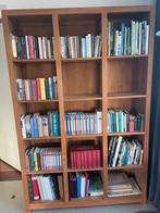 Mooie houten boekenkast te koop, Huis en Inrichting, Kasten | Boekenkasten, Ophalen, Zo goed als nieuw, 25 tot 50 cm, 200 cm of meer