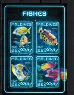 maldives 2018 pf blok vissen zeeleven fishes, Ophalen of Verzenden, Postfris, Dier of Natuur