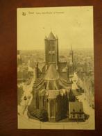 Ansichtkaart Gent - Eglise Saint-Nicolas et Panorama, Verzamelen, Ansichtkaarten | België, Ophalen of Verzenden, 1920 tot 1940