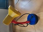Kinder bureaulamp. Rood geel blauw., Huis en Inrichting, Lampen | Tafellampen, Ophalen of Verzenden, Gebruikt, Minder dan 50 cm