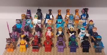 LEGO Minifigs - Ninjago, Marvel, Minecraft, Sonic beschikbaar voor biedingen