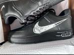 Nike air force 1 lv8 ultility swoosh black, Zwart, Nieuw, Ophalen of Verzenden, Nike Air Force