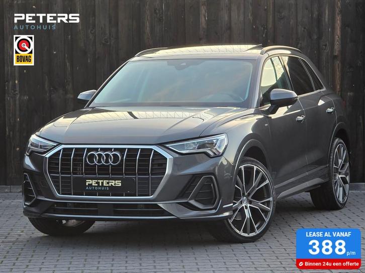 Audi Q3 35 TFSI S-Line| Panodak| Trekhaak| Matrix| Leer| 21", Auto's, Audi, Bedrijf, Te koop, Q3, ABS, Airbags, Airconditioning
