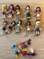set van 10 lego Friends poppetjes met leuke accessoires, Ophalen of Verzenden, Zo goed als nieuw, Losse stenen, Lego