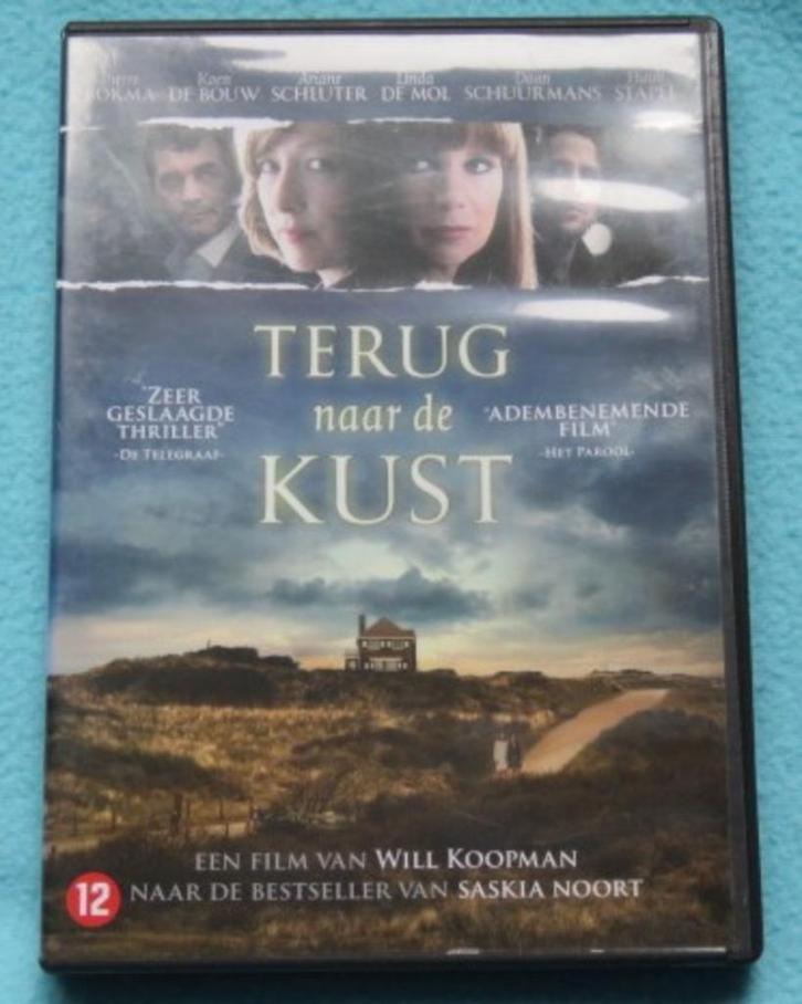 1 EURO OF GRATIS DVD Saskia Noort - Terug naar de kust, Cd's en Dvd's, Dvd's | Thrillers en Misdaad, Zo goed als nieuw, Detective en Krimi