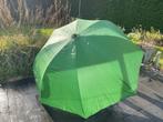 Grote groene vis paraplu + gratis hengel, Ophalen, Gebruikt, Groen