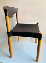 Casala Italy eetkamerstoel Stax , jaren 80, Huis en Inrichting, Stoelen, Italie, Gebruikt, Bruin, Jaren 80