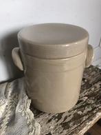 Oude franse grespot met deksel/kleine grespotjes, Antiek en Kunst, Ophalen of Verzenden