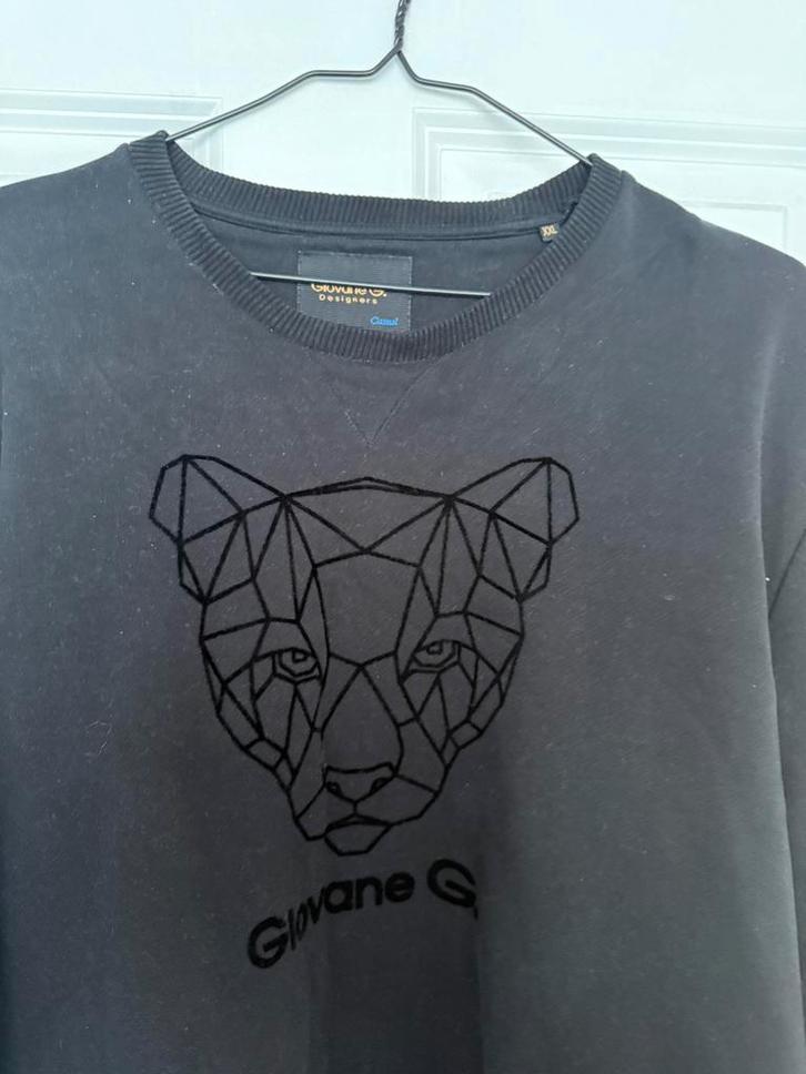 Giovanni G Trui XXL Zwart, Kleding | Heren, Truien en Vesten, Zo goed als nieuw, Overige maten, Zwart, Ophalen of Verzenden