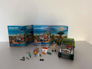 Playmobil Dierenverzorger met Auto - Complete Set beschikbaar voor biedingen