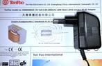 Ten Pao G060030D25 6V 0.3A 0.5A 1.8W Adapter Oplader Charger, Audio, Tv en Foto, Opladers, Ophalen of Verzenden, Zo goed als nieuw