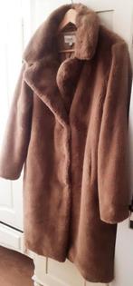 Next teddy mantel fake fur, Ophalen, Zo goed als nieuw, Maat 42/44 (L), Beige