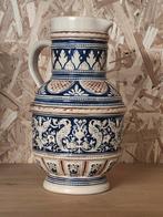 Oude Bierpul met Blauw Decor, Antiek en Kunst, Antiek | Keramiek en Aardewerk, Ophalen of Verzenden