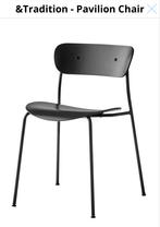 &tradition stoel Pavilion AV1 in perfecte staat, Huis en Inrichting, Stoelen, Zwart, Ophalen of Verzenden, Eén, Metaal