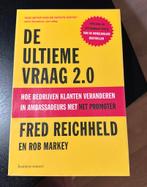 Rob Markey - De ultieme vraag 2.0, Ophalen of Verzenden, Zo goed als nieuw, Rob Markey; Frederick Reichheld
