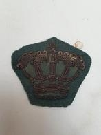 Vooroorlogs gouden mouwembleem sergeant majoor ned pre 1940e, Verzamelen, Militaria | Tweede Wereldoorlog, Embleem of Badge, Nederland