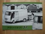 Peugeot J7 Bestelwagen Brochure 1972, Ophalen, Zo goed als nieuw, Peugeot, Peugeot