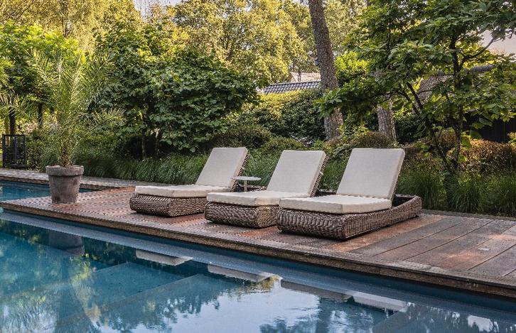 luxe design ligbedden, Tuin en Terras, Tuinmeubel-accessoires, Nieuw, Ophalen of Verzenden