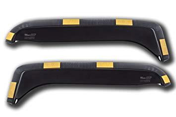 T2 zijwindschermen raamspoilers raamgeleiders donker getint, Caravans en Kamperen, Camper-accessoires, Nieuw, Ophalen of Verzenden