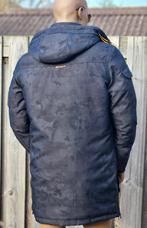 PME Legend "Camou Pilot" zwarte winterjas / Parka (M) zgan, Maat 48/50 (M), ., Zwart, Ophalen of Verzenden