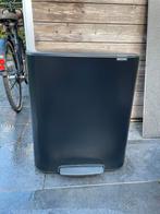 Brabantia Bo Prullenbak 60L, Huis en Inrichting, Woonaccessoires | Prullenbakken, Ophalen, Gebruikt, Met pedaal, 50 tot 75 cm