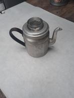 vintage kleine aluminium percolator, Gebruikt, Overige modellen, Gemalen koffie, Ophalen of Verzenden