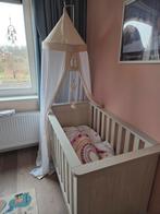 Babykamer Ledikant, Commode en Kast Beige, Ophalen, Zo goed als nieuw, Jongetje of Meisje