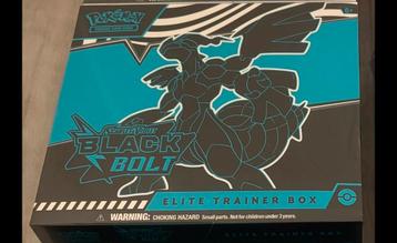 Pokémon TCG: Scarlet & Violet Black Bolt ETB Pokemon beschikbaar voor biedingen
