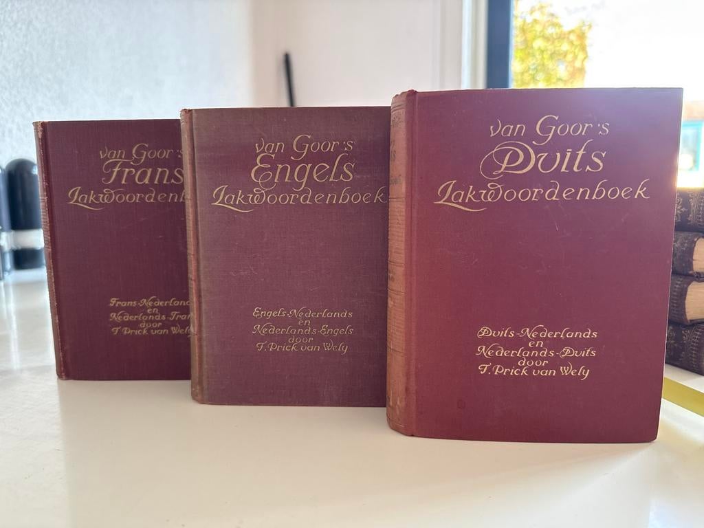 Van Goor's Woordenboeken - Frans, Engels, Duits, Boeken, Woordenboeken, Ophalen of Verzenden, Gelezen, Overige uitgevers, Nederlands