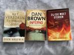 Thriller boeken Dan Brown & David Lagercrantz, Boeken, Ophalen of Verzenden, Zo goed als nieuw, Nederland