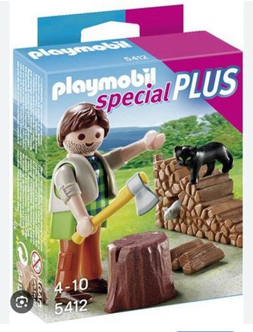 Playmobil losse onderdelen houthakker 5412 compleet beschikbaar voor biedingen