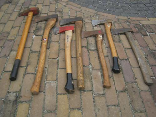 Bijlen , kloofbijlen ,Voorhamers en Pikhouwelen, Doe-het-zelf en Verbouw, Gereedschap | Handgereedschap, Gebruikt, Ophalen