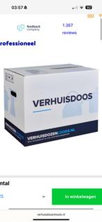 Gezocht verhuisdozen, Doe-het-zelf en Verbouw, Kratten en Dozen, Ophalen of Verzenden, Doos, 35 tot 50 cm