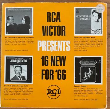RCA Victor 16 new for ‘66 (promo) beschikbaar voor biedingen