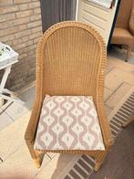 6 rieten stoelen, Ophalen, Gebruikt, Bruin, Landelijk
