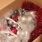 Kerstballen glitter rood zilver wit hak pump ballerina etc, Ophalen, Zo goed als nieuw